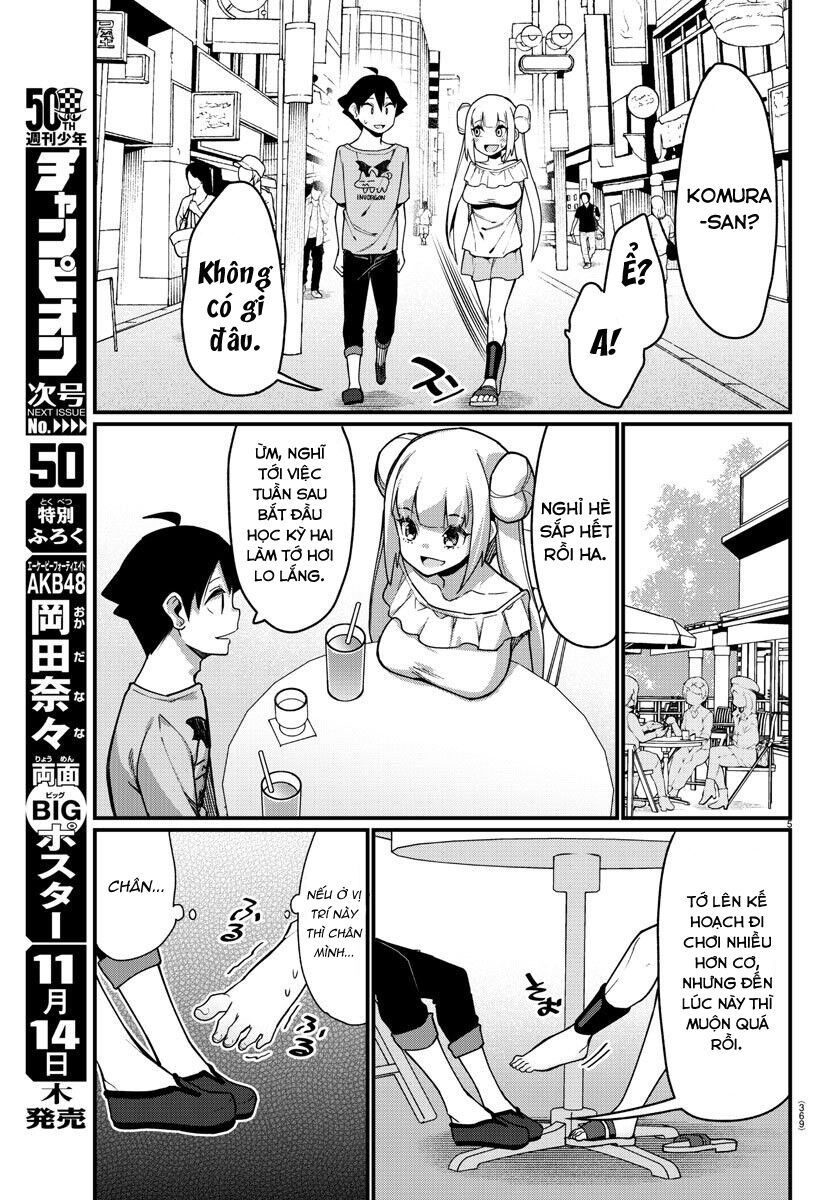 Ashigei Shoujo Komura-san: Chapter 46