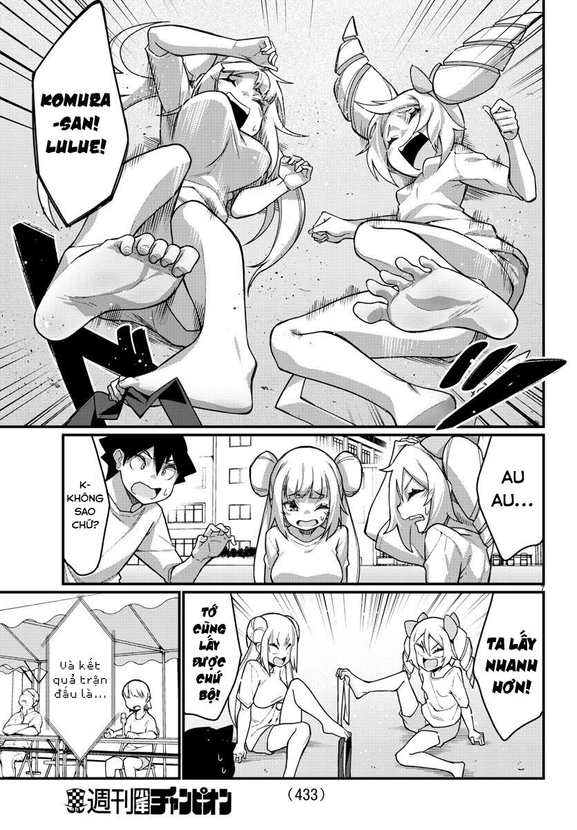 Ashigei Shoujo Komura-san: Chapter 53