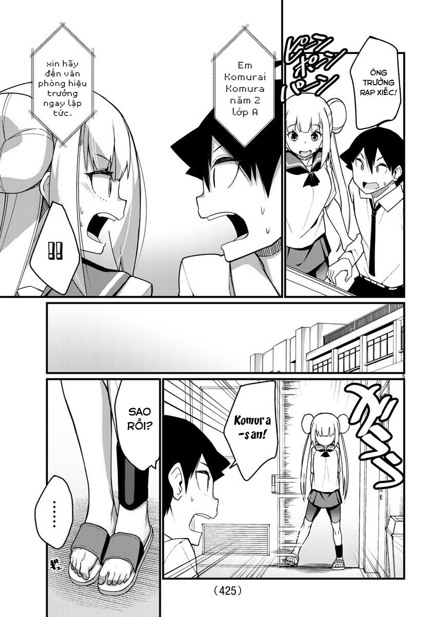 Ashigei Shoujo Komura-san: Chapter 55