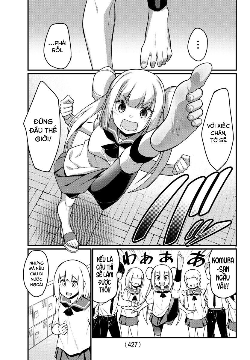 Ashigei Shoujo Komura-san: Chapter 55