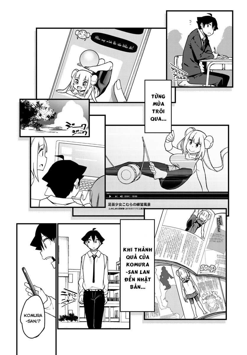 Ashigei Shoujo Komura-san: Chapter 56
