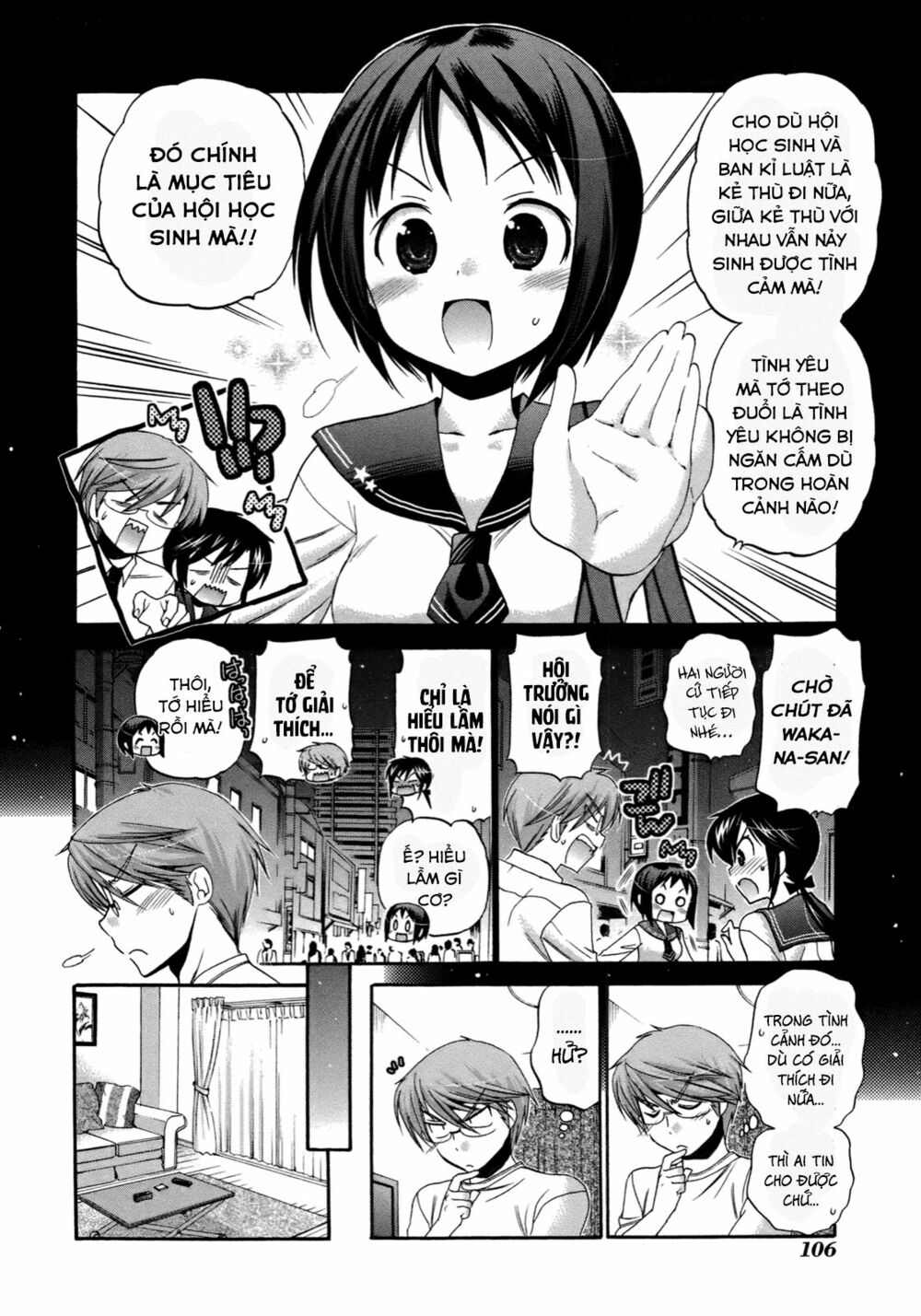 Vợ tôi là Chủ tịch Hội học sinh: Chapter 9