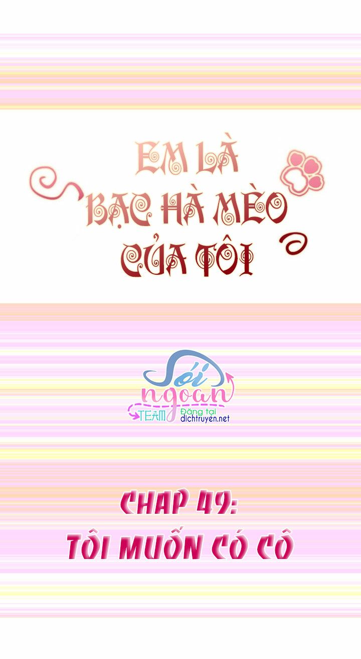 Em là bạc hà mèo của tôi: Chapter 49