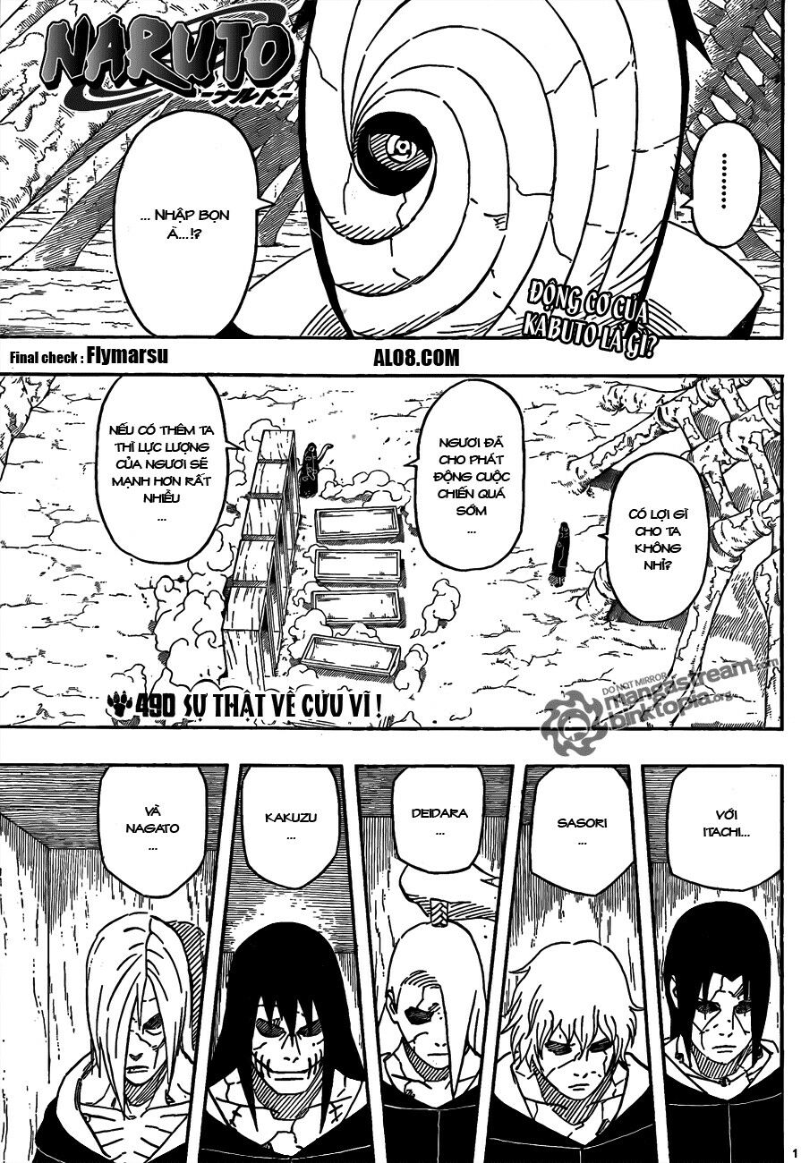 Naruto - Cửu Vĩ Hồ Ly: Chapter 490
