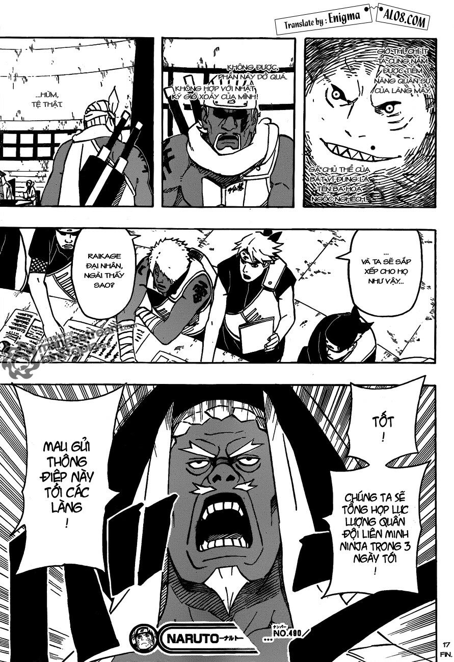 Naruto - Cửu Vĩ Hồ Ly: Chapter 490