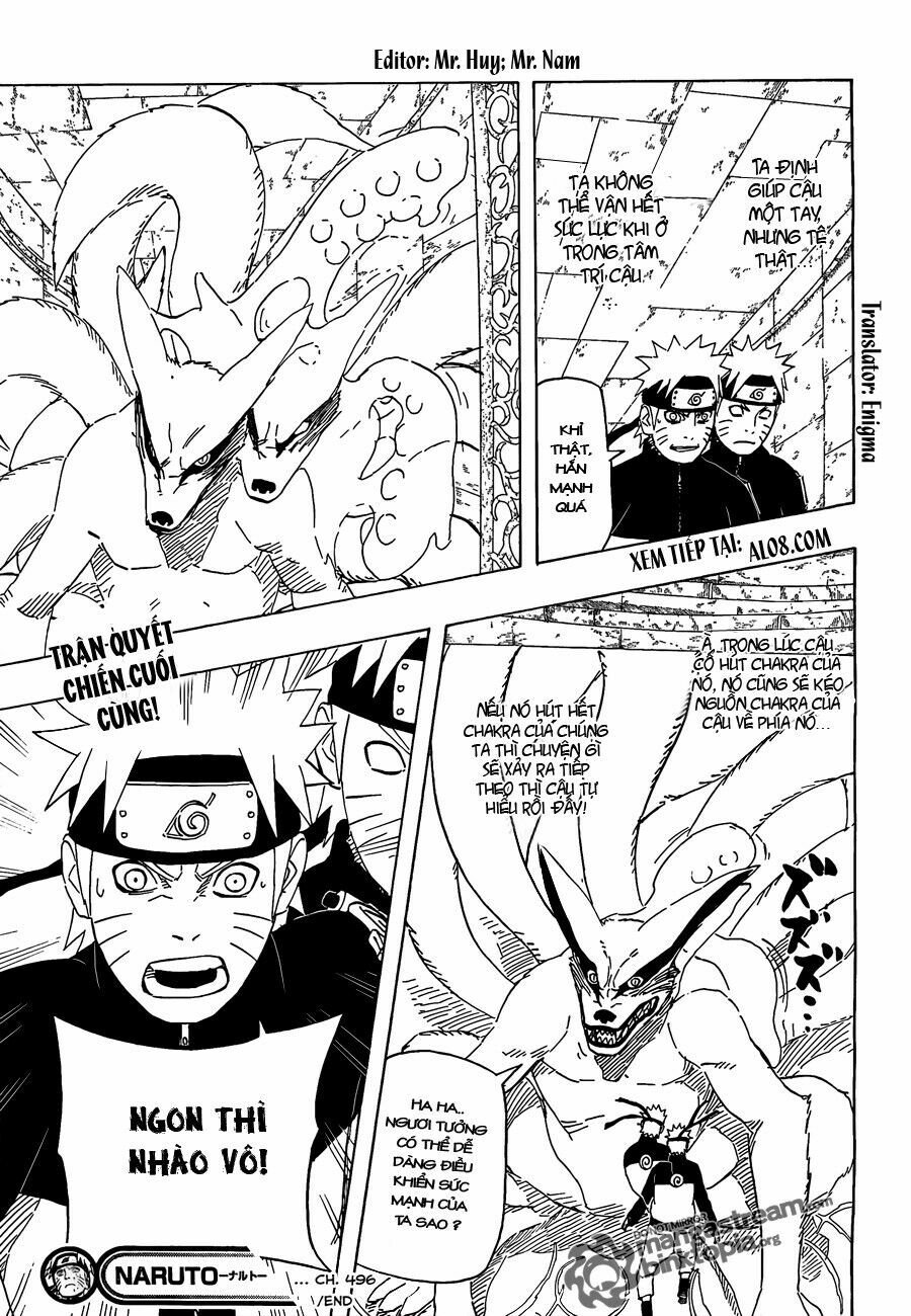 Naruto - Cửu Vĩ Hồ Ly: Chapter 496