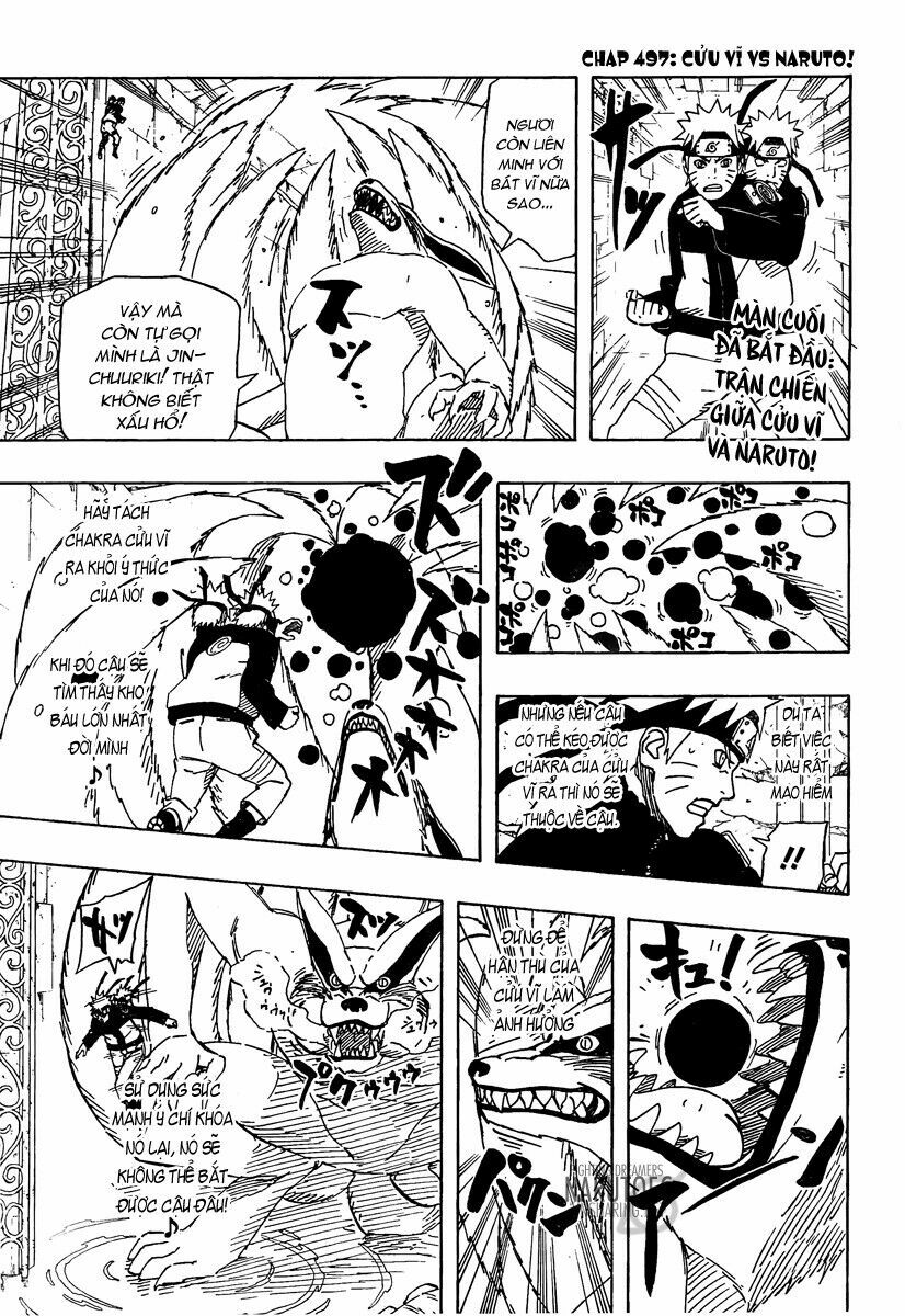 Naruto - Cửu Vĩ Hồ Ly: Chapter 497