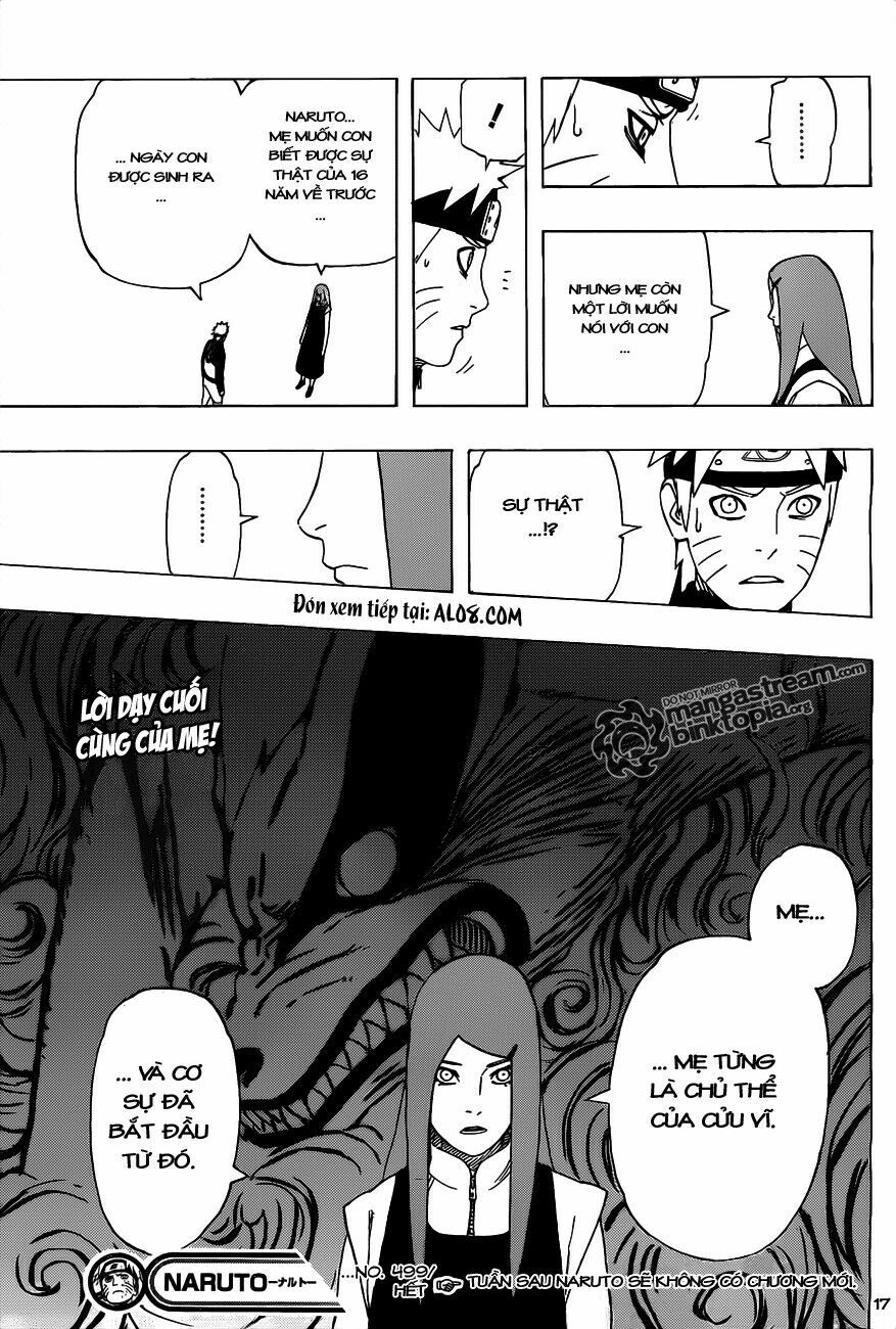 Naruto - Cửu Vĩ Hồ Ly: Chapter 499