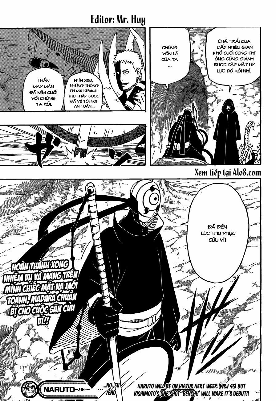 Naruto - Cửu Vĩ Hồ Ly: Chapter 511