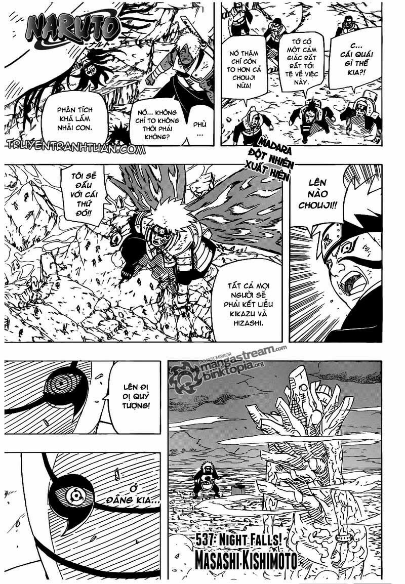 Naruto - Cửu Vĩ Hồ Ly: Chapter 537