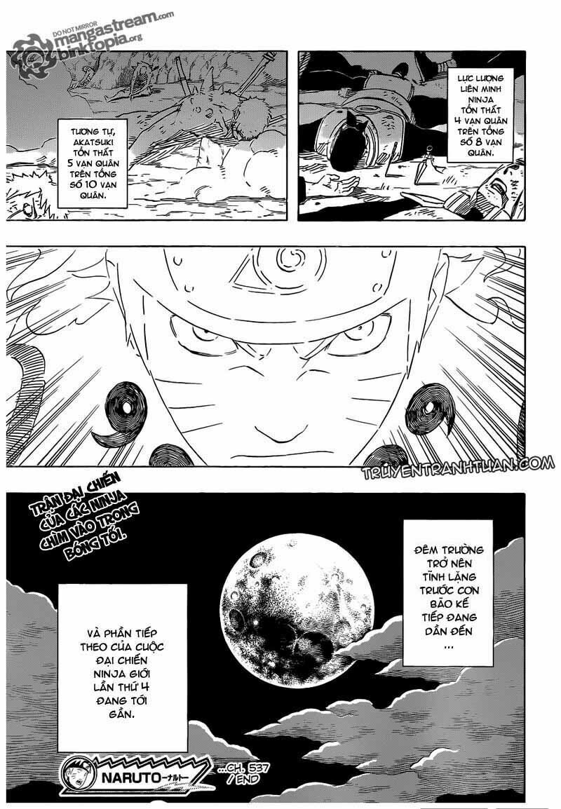Naruto - Cửu Vĩ Hồ Ly: Chapter 537