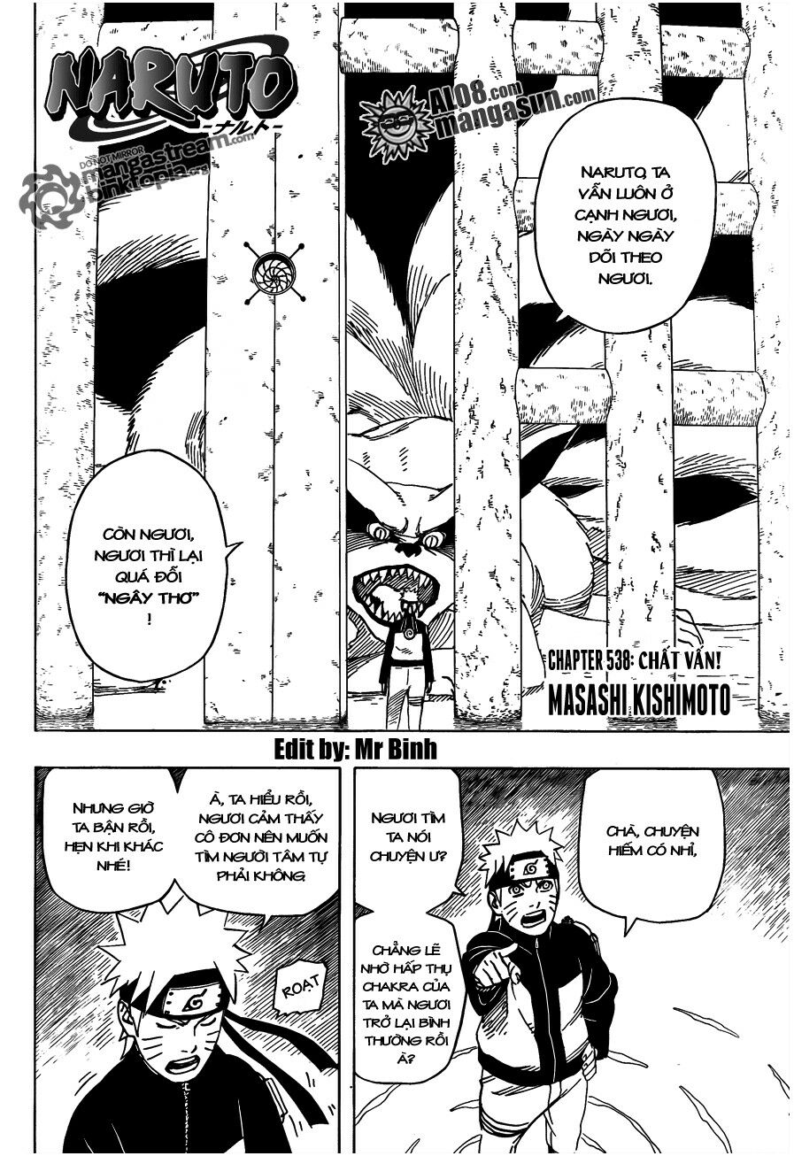 Naruto - Cửu Vĩ Hồ Ly: Chapter 538
