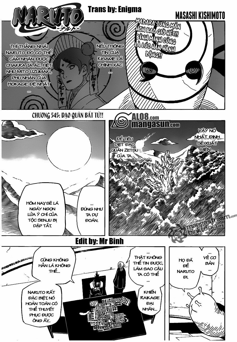 Naruto - Cửu Vĩ Hồ Ly: Chapter 545