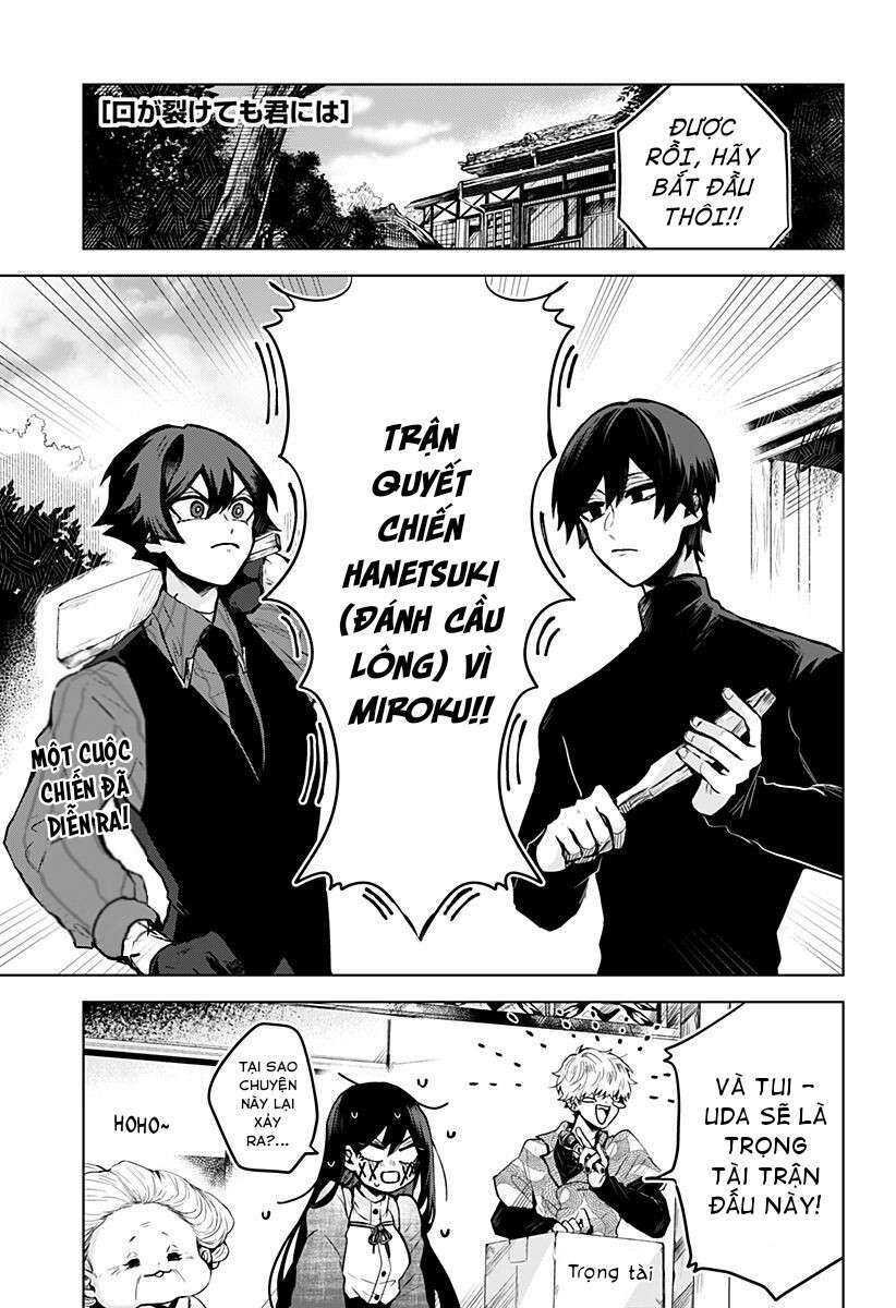 Kuchi Ga Saketemo Kimi Niwa: Chapter 11