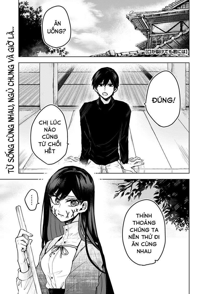 Kuchi Ga Saketemo Kimi Niwa: Chapter 6