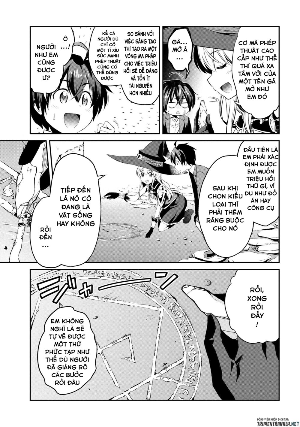 Kimi wa Shinenai Hai Kaburi no Majo: Chapter 1.3: - Vị phù thuỷ của lâu đài bị bỏ hoang (3)