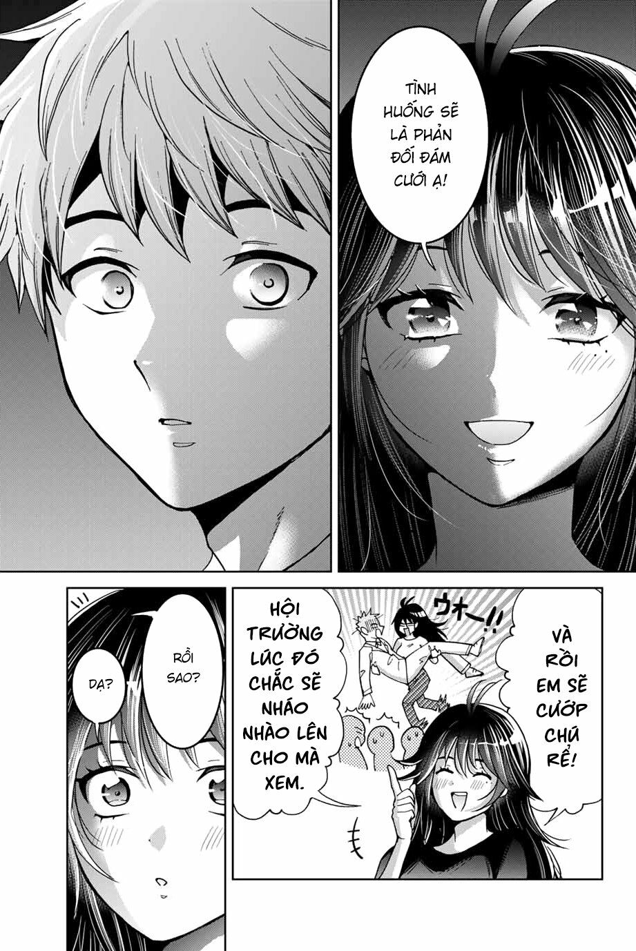 Bokutachi wa Hanshoku wo Yameta: Chapter 19