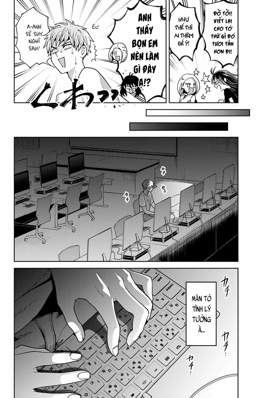 Bokutachi wa Hanshoku wo Yameta: Chapter 19