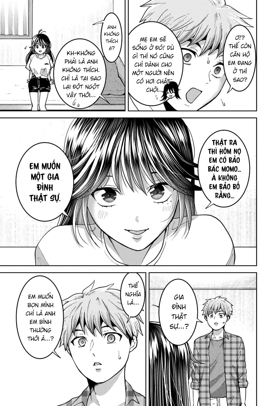 Bokutachi wa Hanshoku wo Yameta: Chapter 34