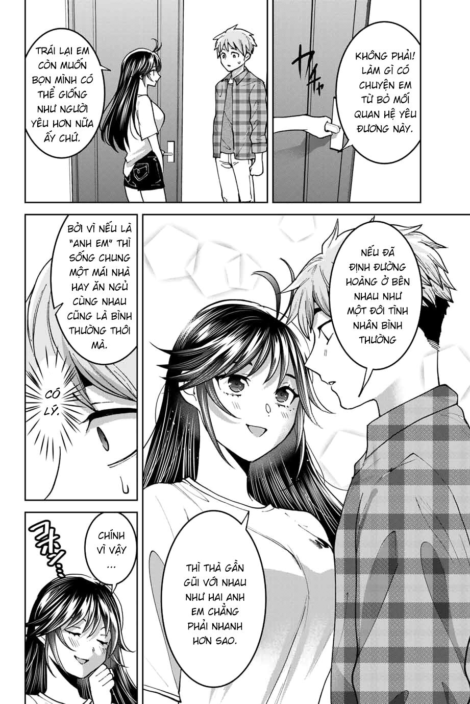 Bokutachi wa Hanshoku wo Yameta: Chapter 34