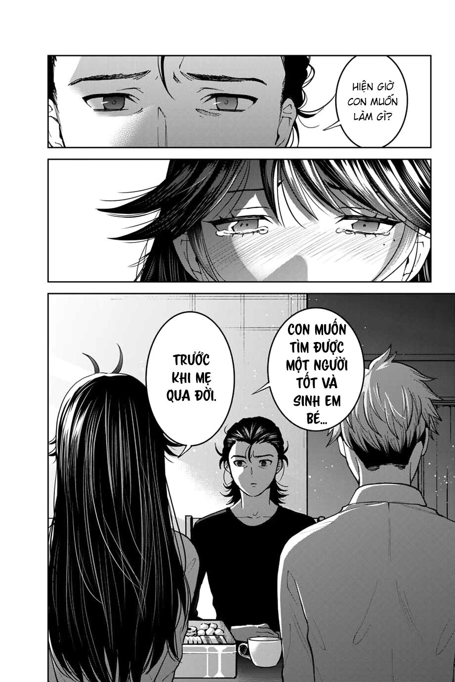 Bokutachi wa Hanshoku wo Yameta: Chapter 42