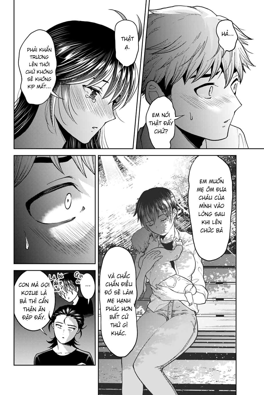 Bokutachi wa Hanshoku wo Yameta: Chapter 42