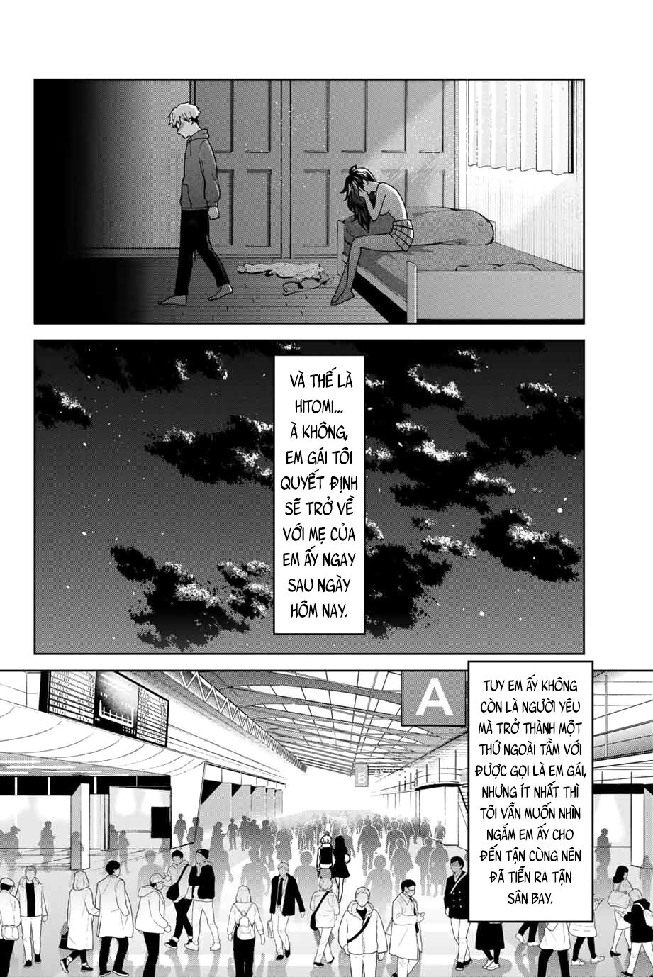 Bokutachi wa Hanshoku wo Yameta: Chapter 44