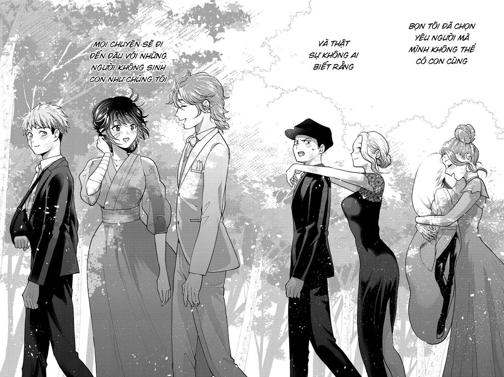 Bokutachi wa Hanshoku wo Yameta: Chapter 52: [Hết]