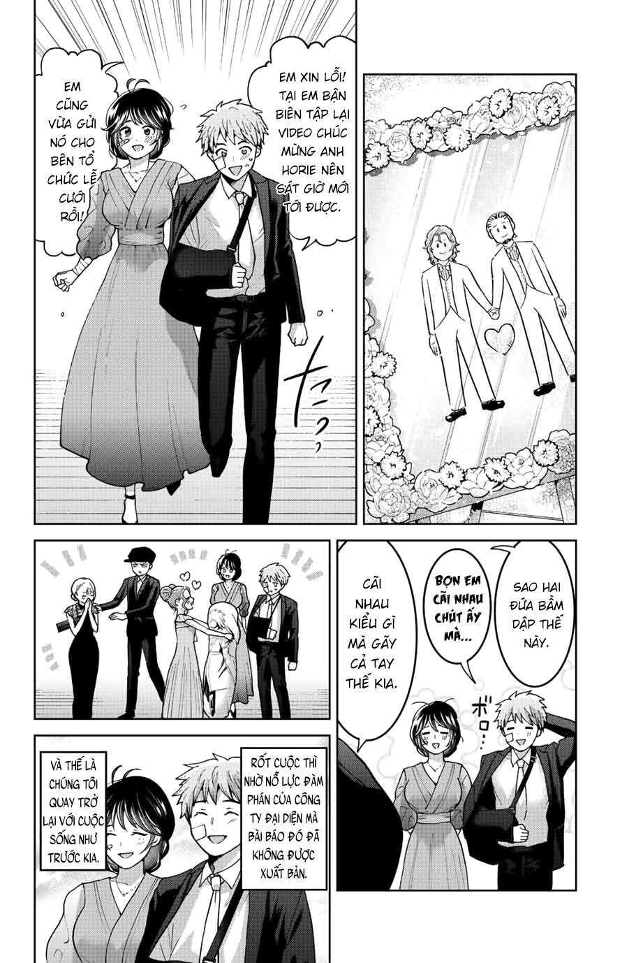 Bokutachi wa Hanshoku wo Yameta: Chapter 52: [Hết]