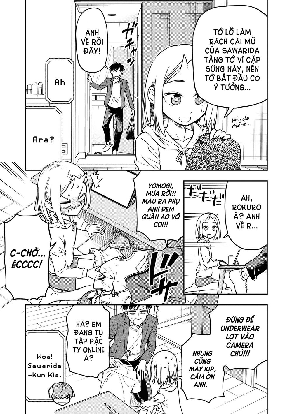 Onizuka-chan and Sawarida-kun: Chapter 49.6: END