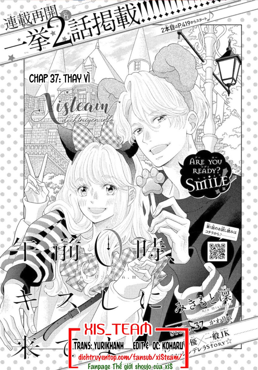 Gozen 0-ji, Kiss Shi ni Kite yo: Chapter 37