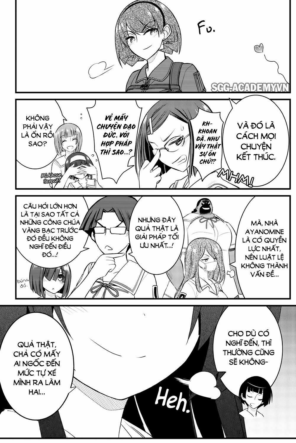 Kin no Kanojo Gin no Kanojo: Chapter 50: [END]