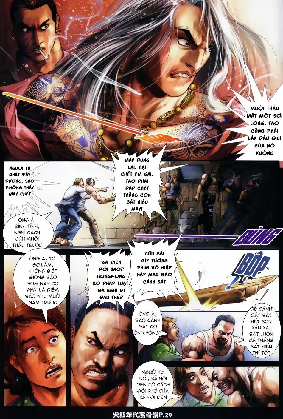 Hỏa Hồng Niên Đại Hắc Cốt Đường: Chapter 10