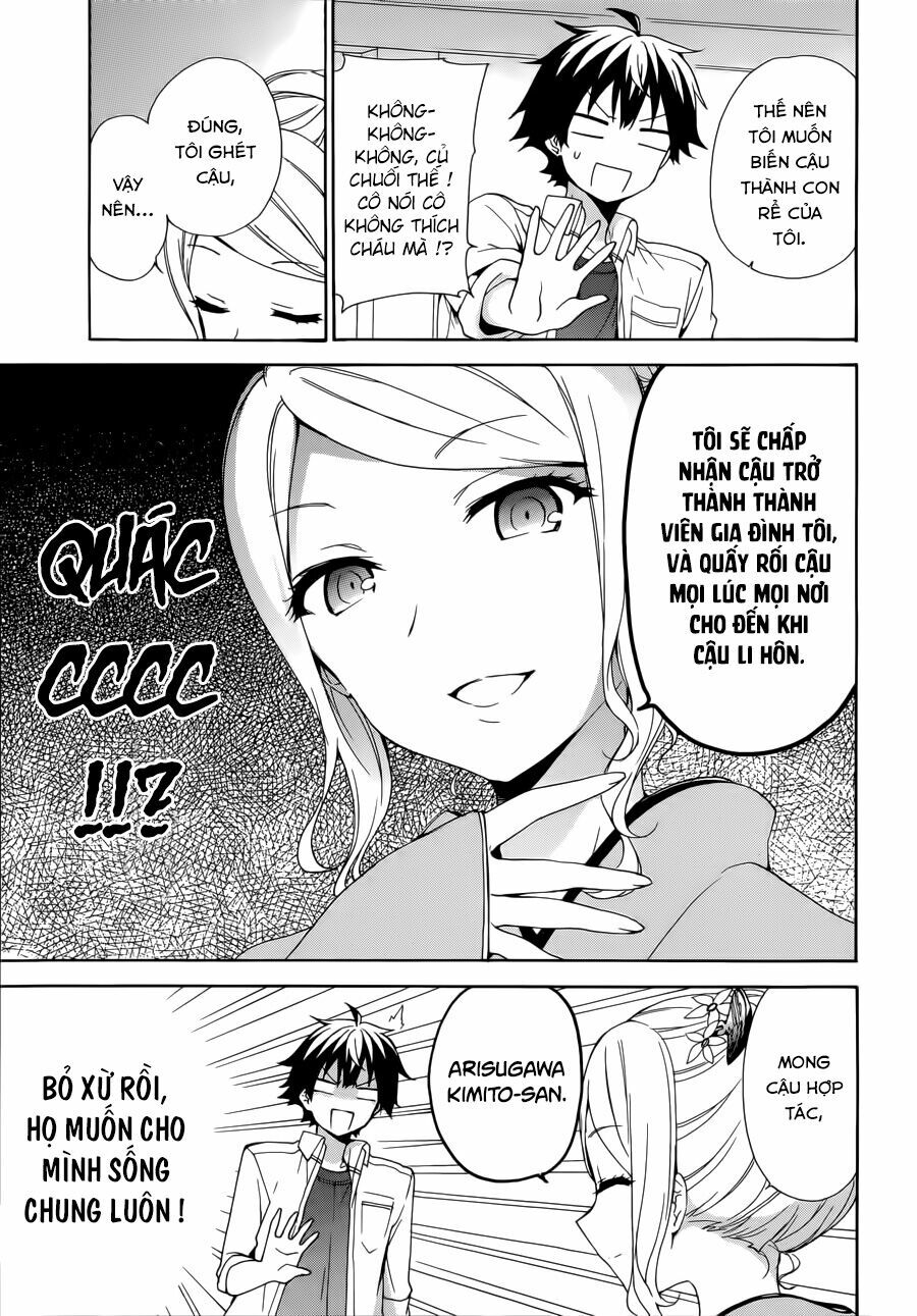 Ore ga Ojou-sama Gakkou ni "Shomin Sample" Toshite Rachirareta Ken: Chapter 32