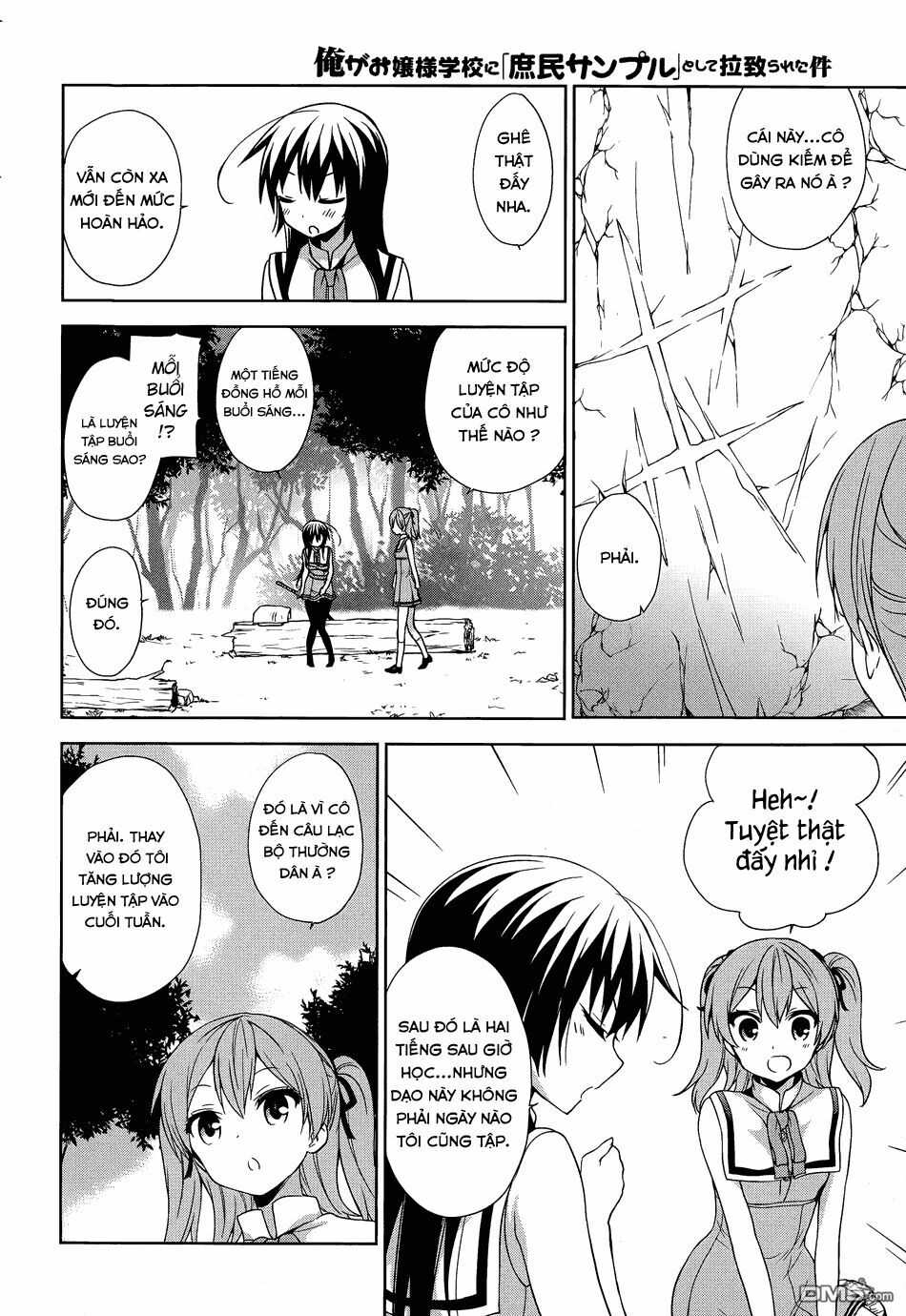 Ore ga Ojou-sama Gakkou ni "Shomin Sample" Toshite Rachirareta Ken: Chapter 40