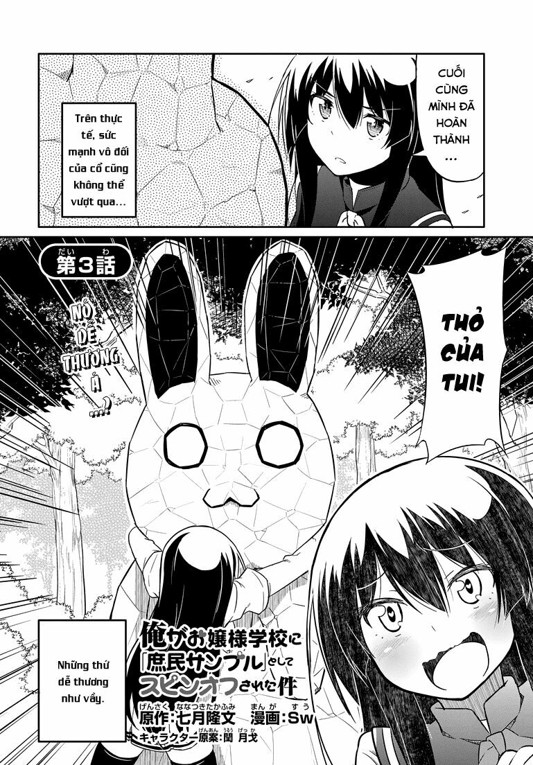 Ore ga Ojou-sama Gakkou ni "Shomin Sample" Toshite Rachirareta Ken: Chapter 45.5