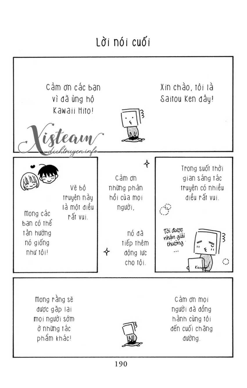 Kawaii Hito (SAITOU Ken): Chapter 30.5: (End)