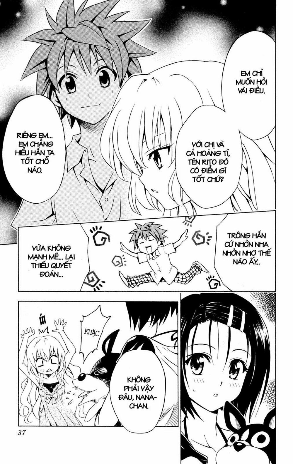 Bọn tớ thích cậu! Rito: Chapter 117