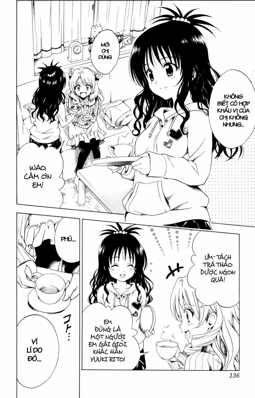 Bọn tớ thích cậu! Rito: Chapter 131
