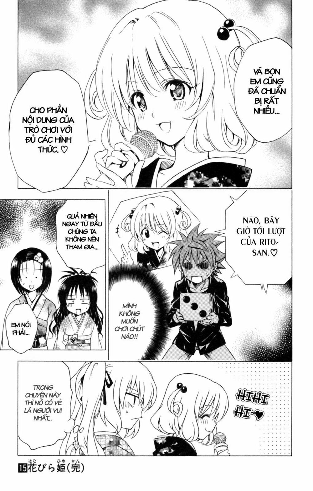 Bọn tớ thích cậu! Rito: Chapter 133