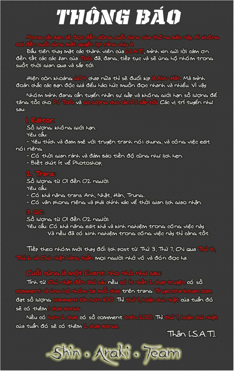 Tòa Tháp Bí Ẩn 2: Chapter 60