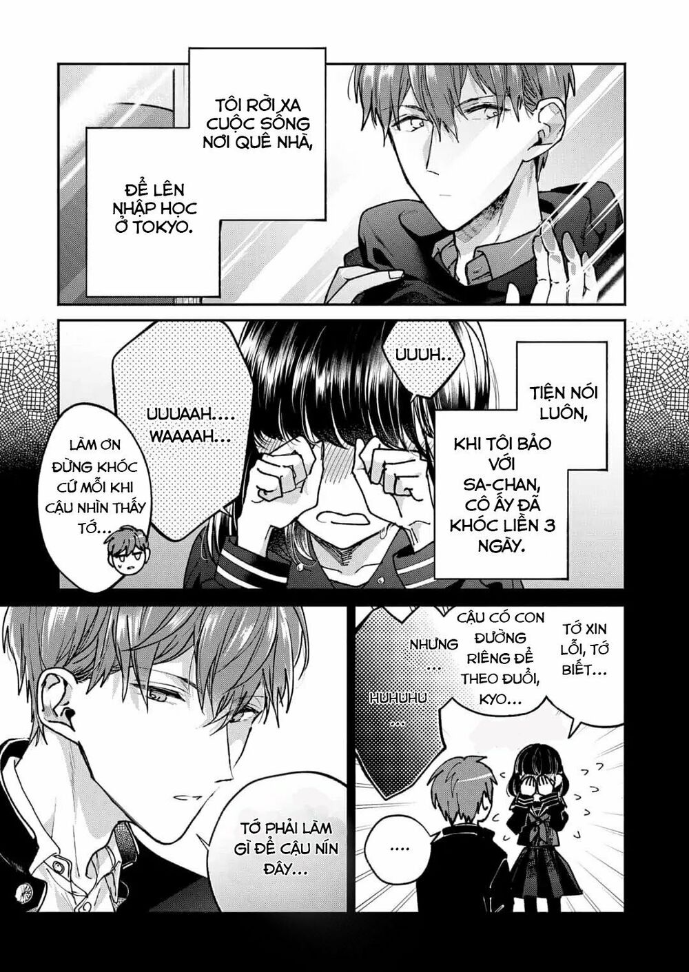 Dear Sa-chan: Chapter 1: Khởi đầu của sự kết thúc