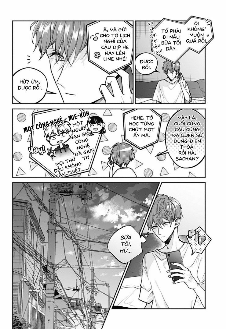 Dear Sa-chan: Chapter 10: Hòa giải và bất cẩn