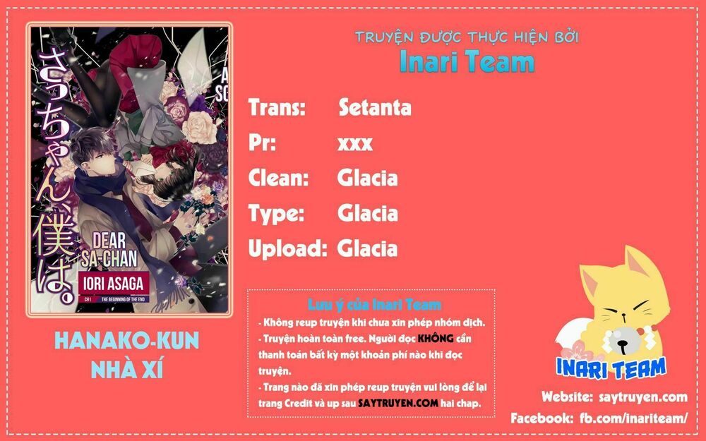 Dear Sa-chan: Chapter 6: Điều tra và bắt gặp