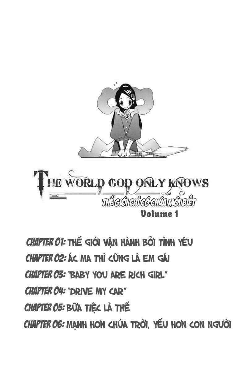 The World God Only Knows - Kami nomi zo Shiru Sekai: Chapter 1