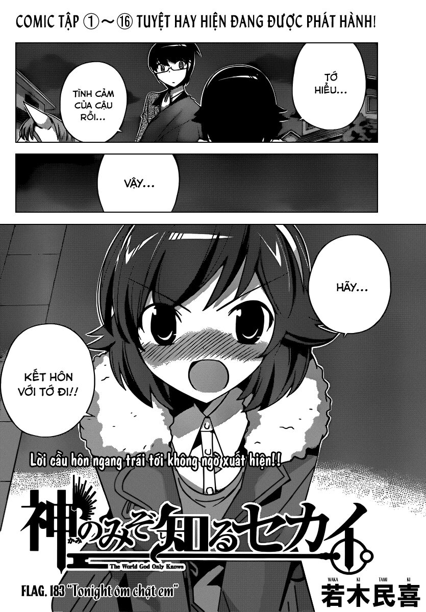The World God Only Knows - Kami nomi zo Shiru Sekai: Chapter 183