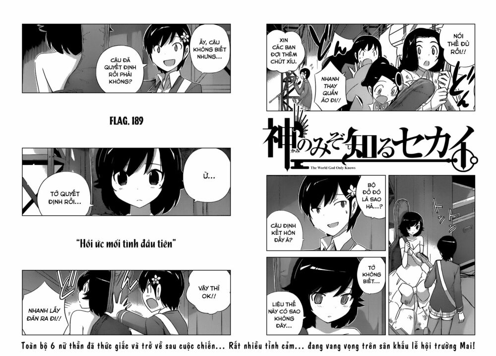 The World God Only Knows - Kami nomi zo Shiru Sekai: Chapter 189