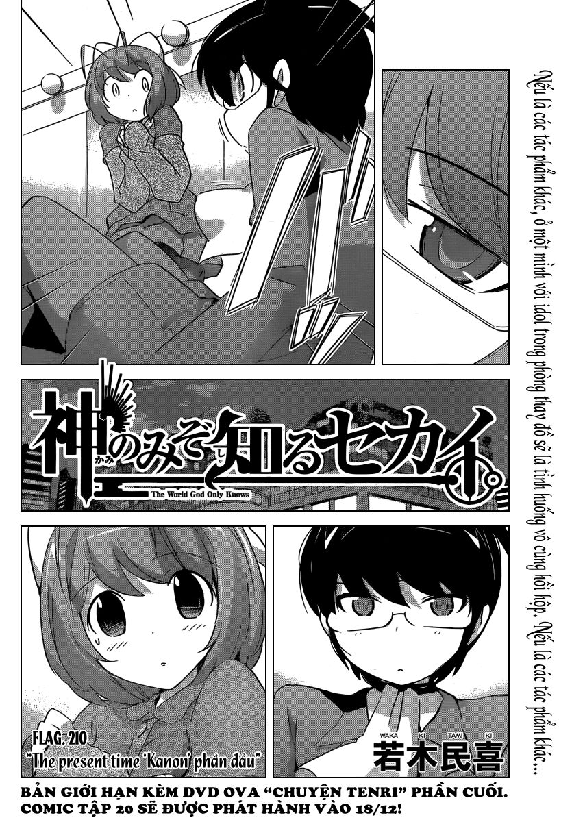 The World God Only Knows - Kami nomi zo Shiru Sekai: Chapter 210