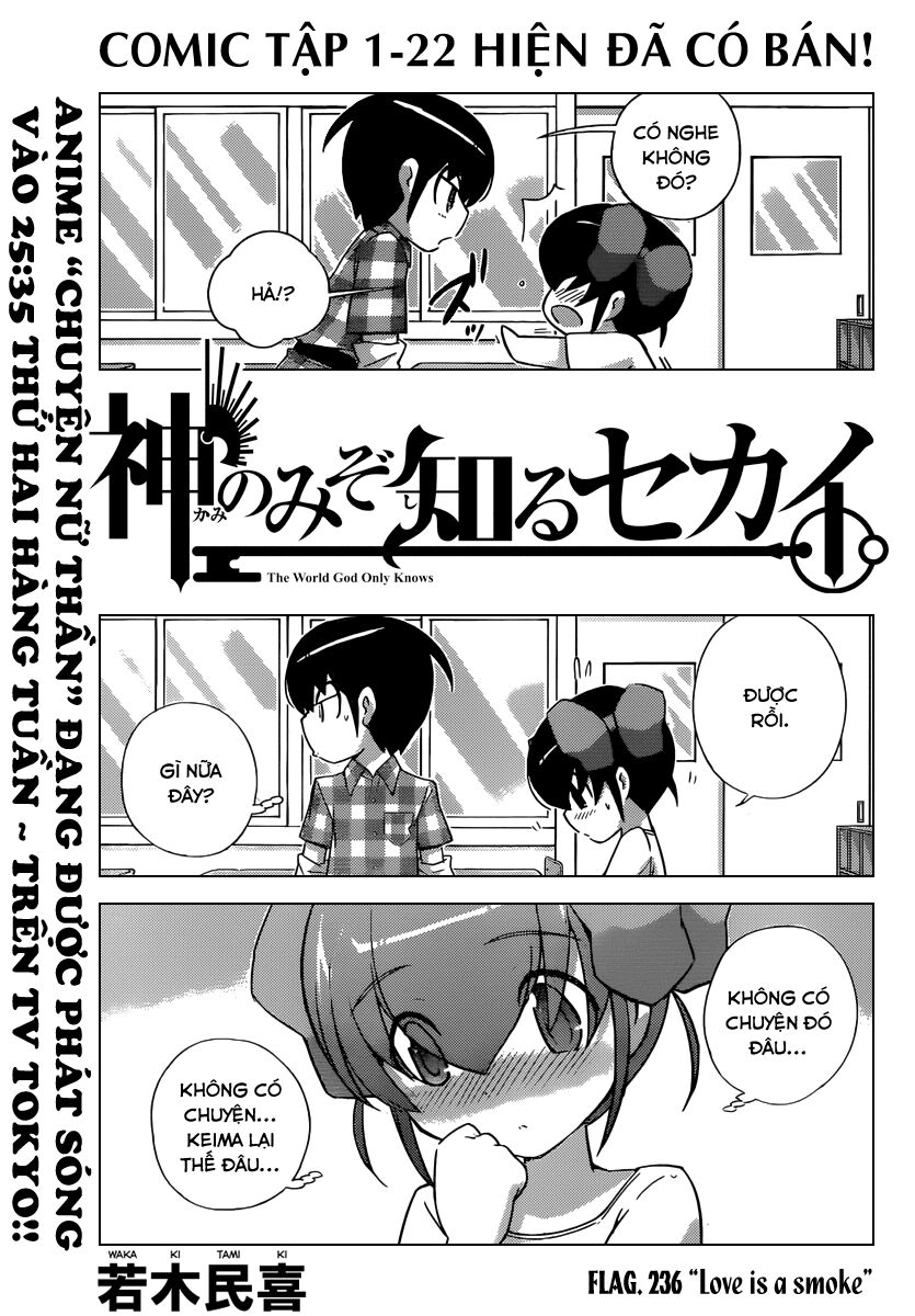 The World God Only Knows - Kami nomi zo Shiru Sekai: Chapter 236