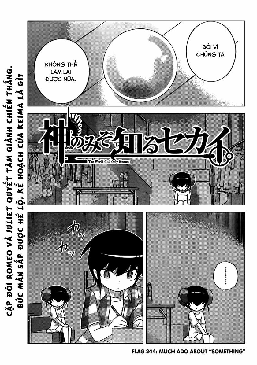The World God Only Knows - Kami nomi zo Shiru Sekai: Chapter 244